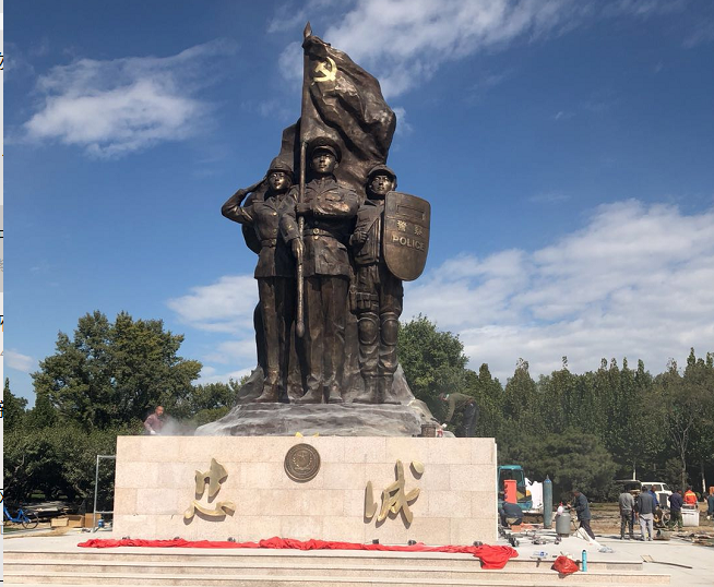 北京雕塑厂家教你如何去除铜雕塑上的铜锈？
